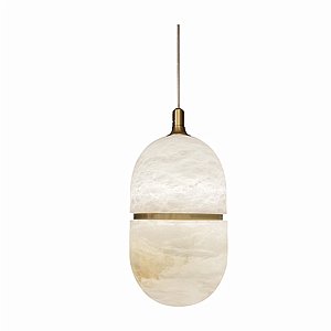 שיש תלוי אובלי שיש תלוי אובלי