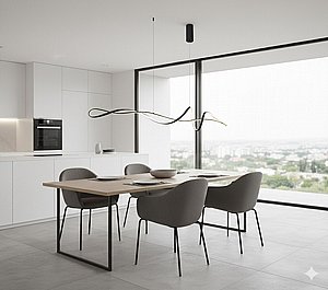 סנפיר תלוי שחור LED סנפיר תלוי שחור LED